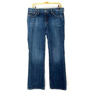Lucky Brand Classic Rider Short Inseam Made In USA Cotton  Jeans 16/33